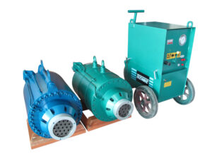 เครื่องดึงลวด PC-STRAND( ดึงเป็นกลุ่ม งาน Pos tension )